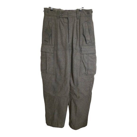 MOLLENKAMP & GOECKE Pants Mens 30x30 Brown Cargo Gorpcore Military Heavy 1960’s - Picture 1 of 16